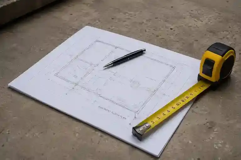 Interior basement waterproofing system layout and drainage preparation in Ontario basement.