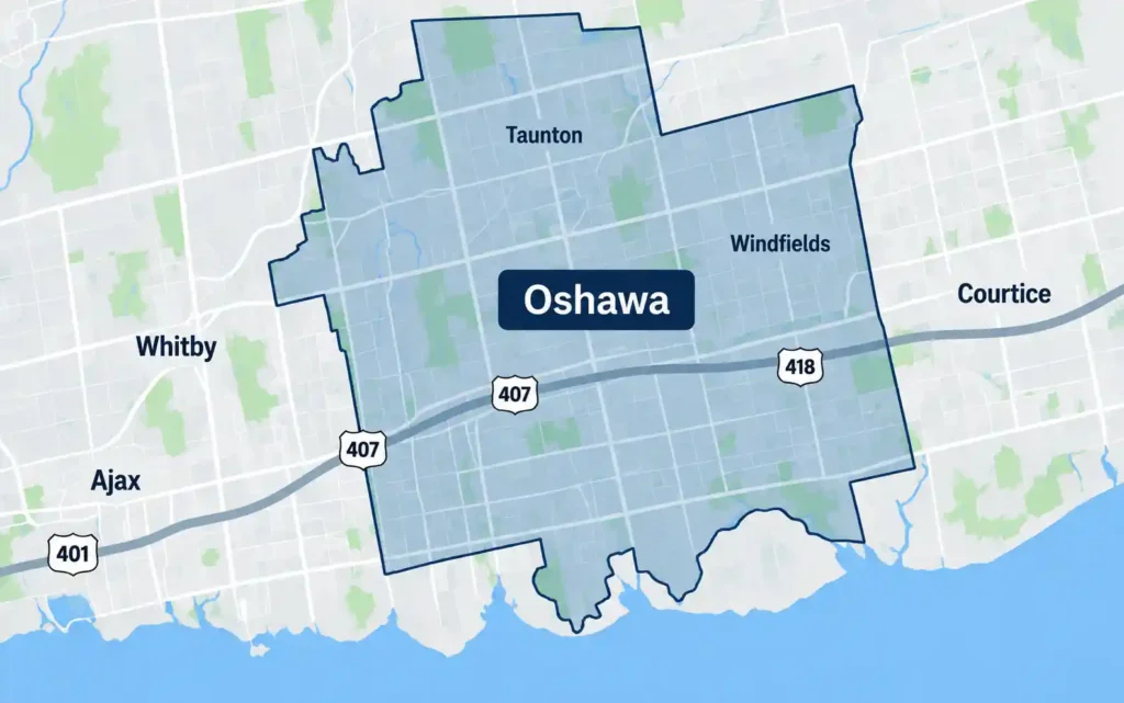 basement waterproofing oshawa ontario service area