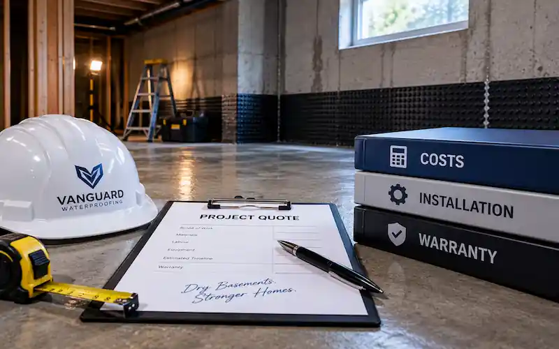 ontario basement waterproofing faq cost installation and warranty 2026 09 14