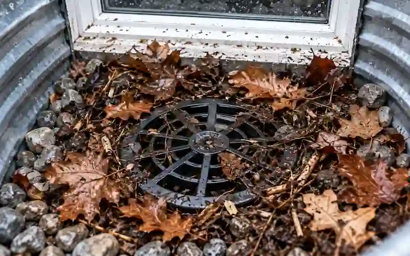 ontario window well and drain clogged or missing drains 2026 09 14
