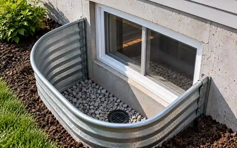 window well and drain ontario proper well depth and clearance
