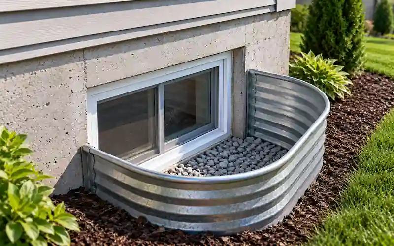 window well and drain ontario secure window
